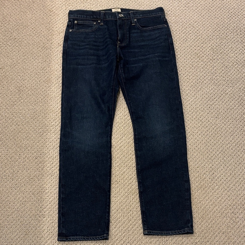 J. Crew Mens 484 slim-fit jeans dark wash 31x30